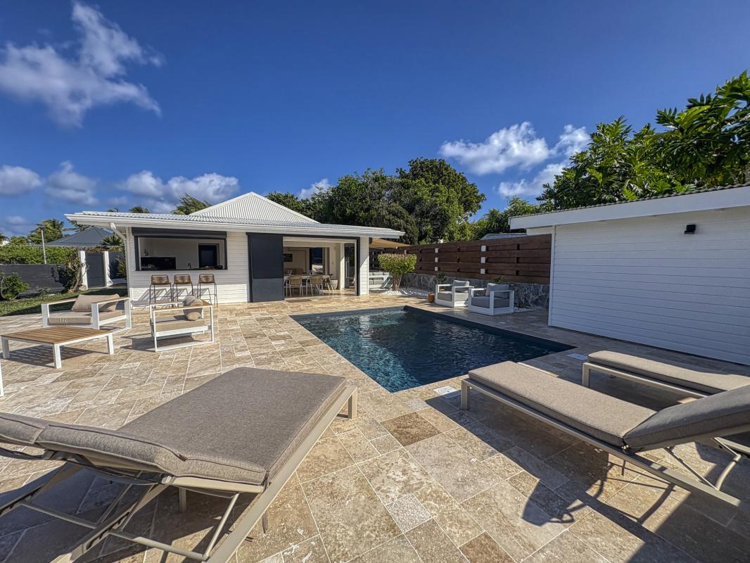 7.Location villa piscine Saint François Guadeloupe- Piscine